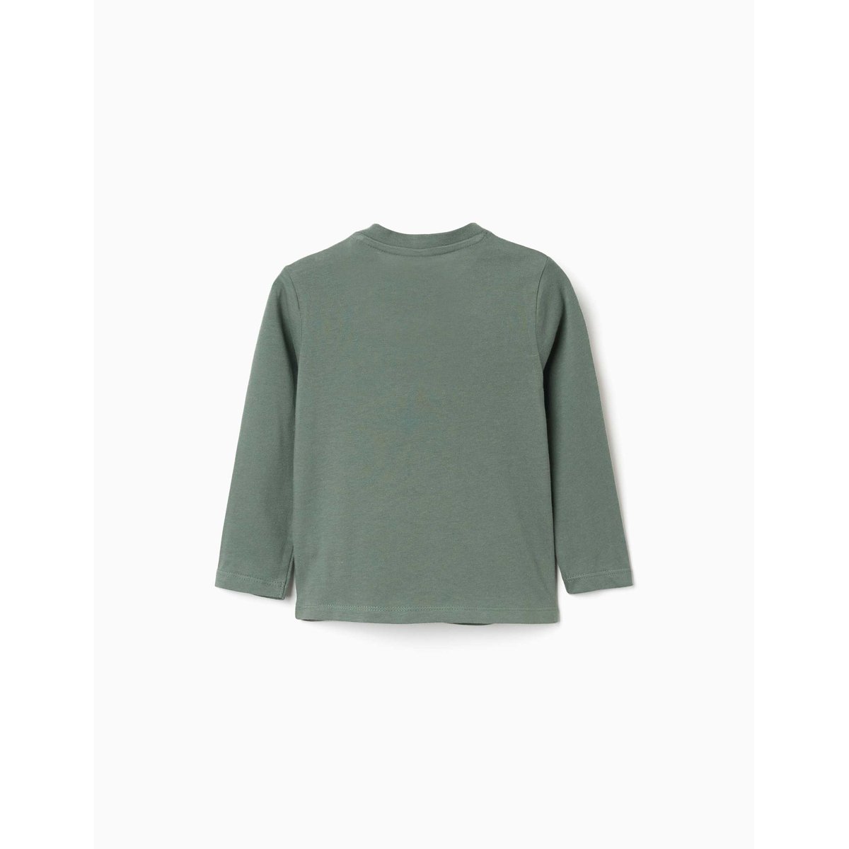 T-shirt en coton à manches longues avec Paddington vert foncé, ZIPPY