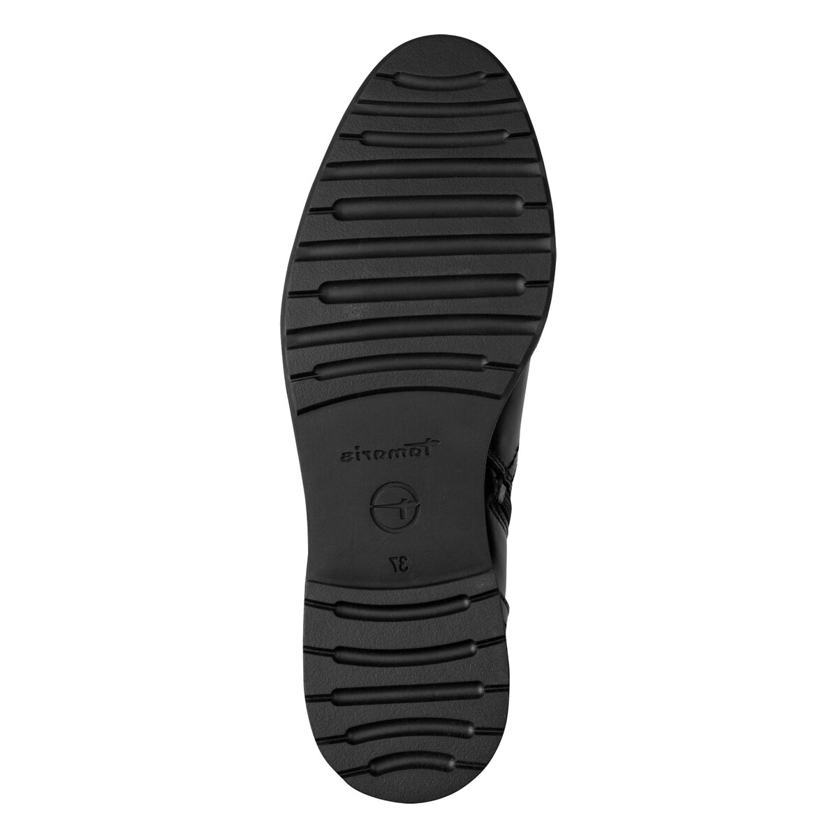 Botas rasas para panturrilhas largas preto , TAMARIS
