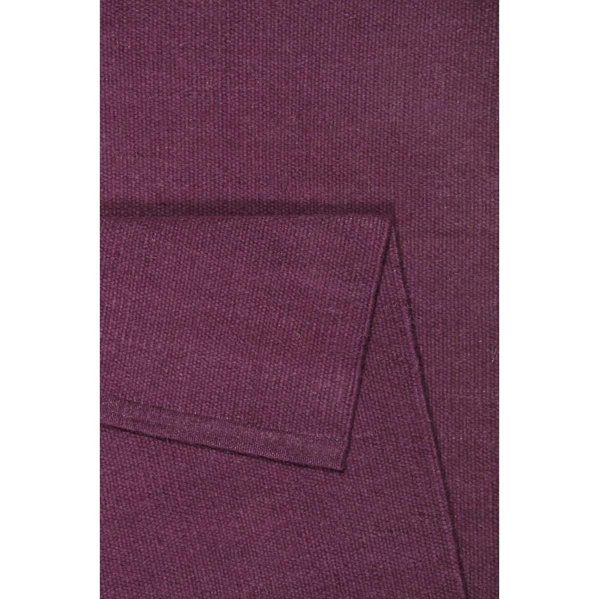 Tapis kilim tissé main velours chenille ,  MAYA KELIM 2.0 violet pourpre, ESPRIT