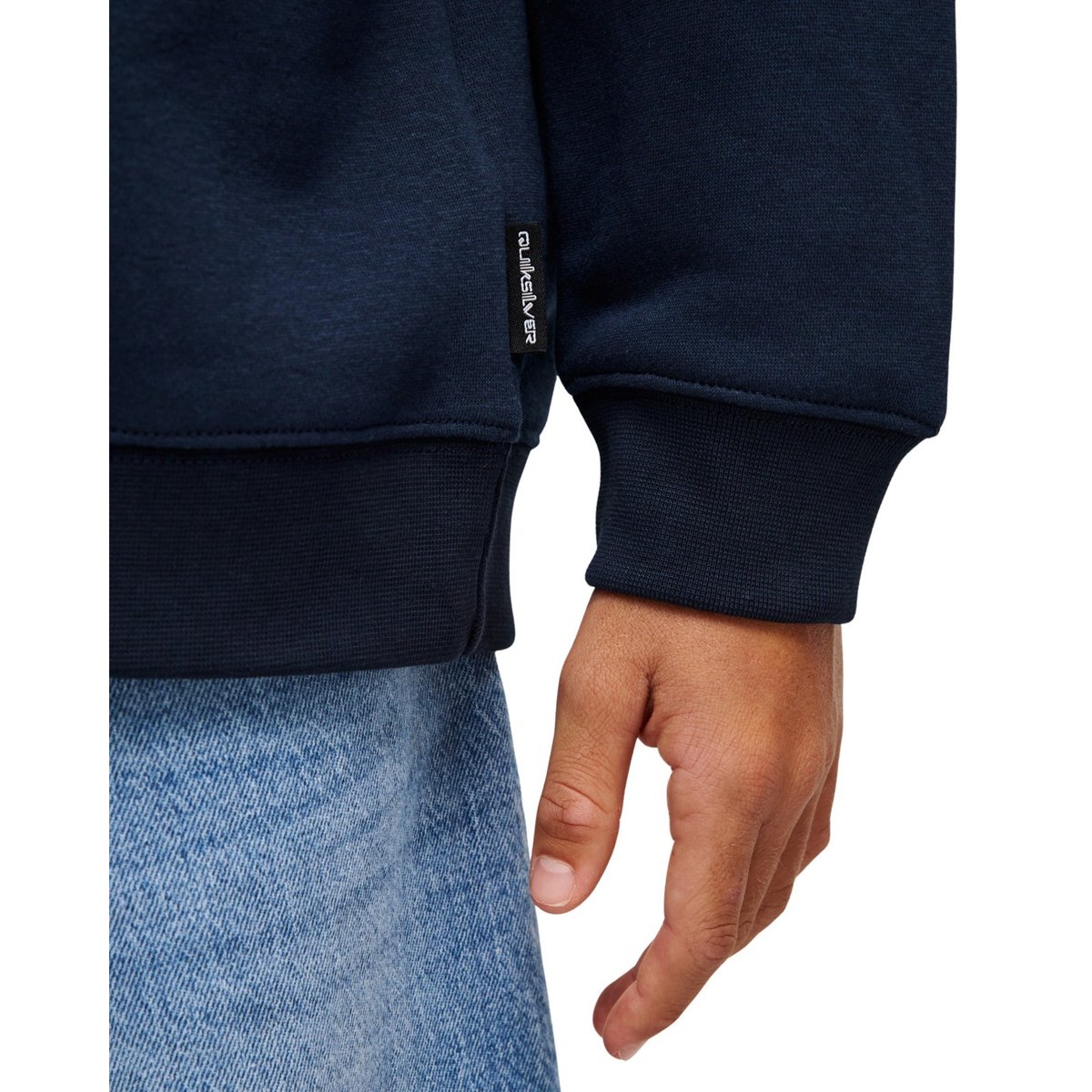 Sweat capuche oversize GRAPHIC bleu dark navy, QUIKSILVER