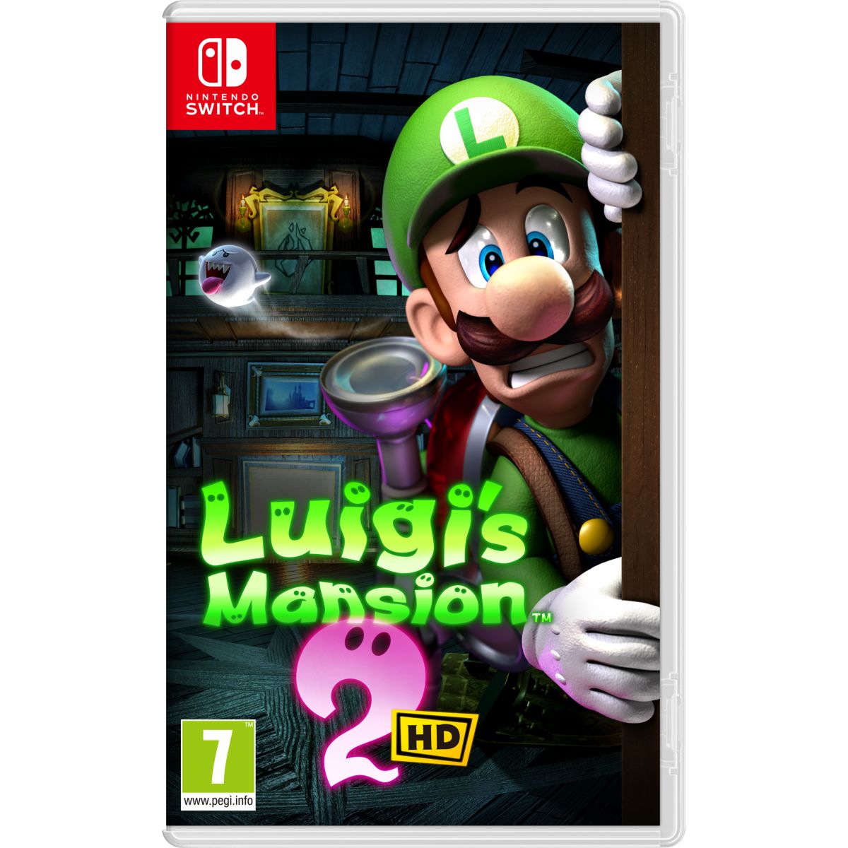 Jeu Switch Luigi's Mansion 2 HD couleur unique, NINTENDO
