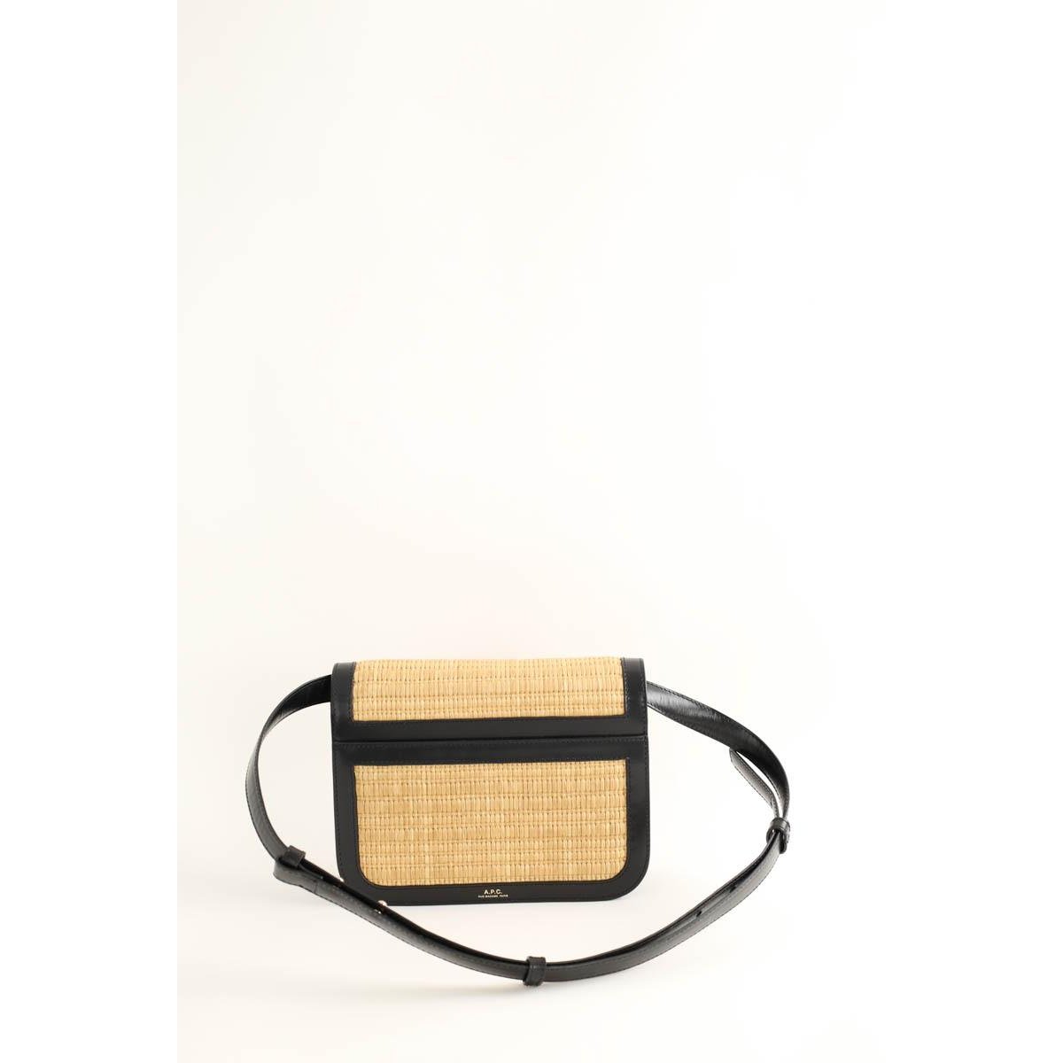 Sac porté épaule - Très Bon État beige, APC