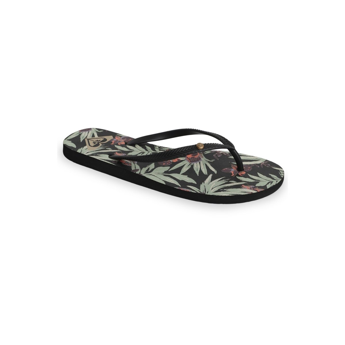 Sandales BERMUDA PRINT. blanc white/black/flower, ROXY