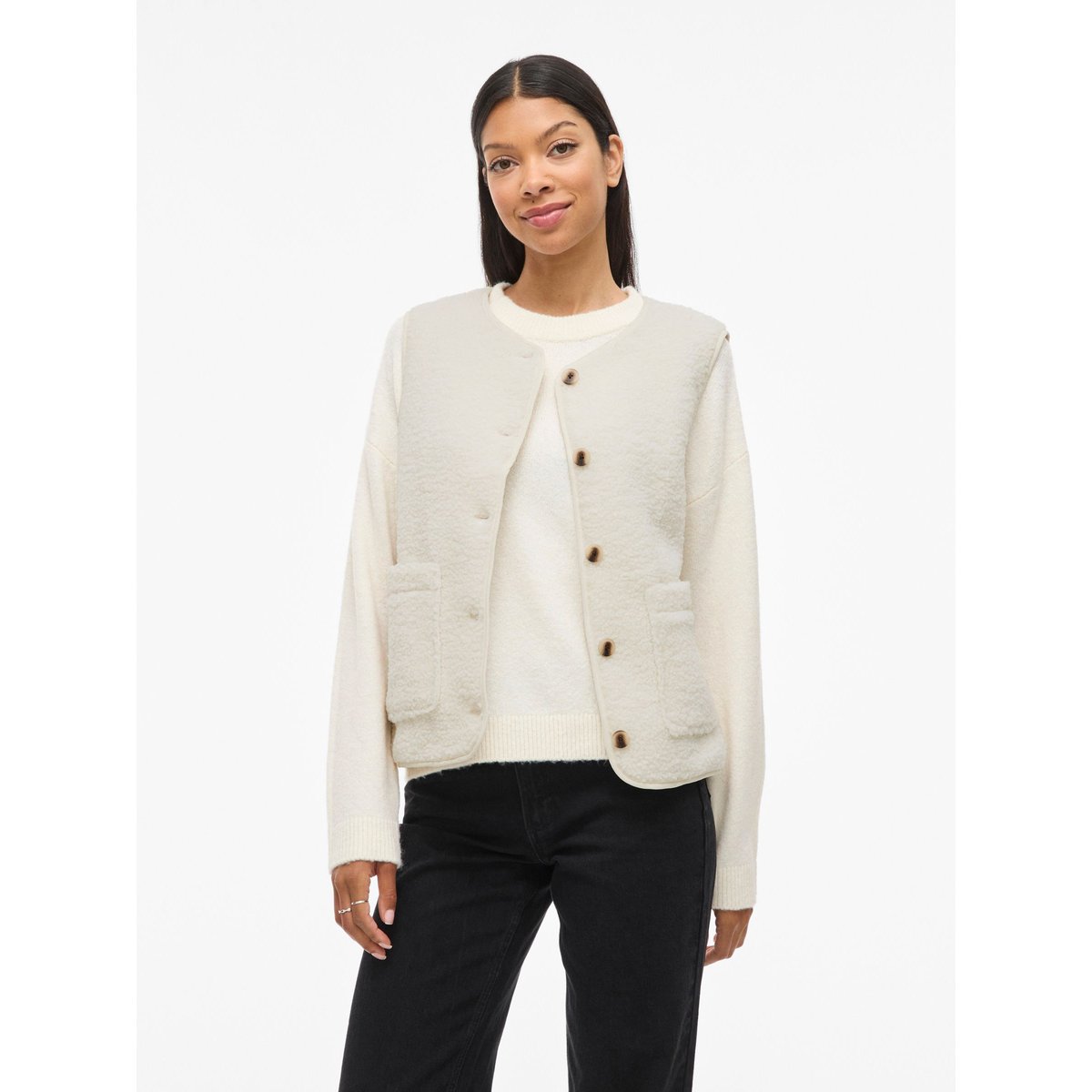 Gilet birch, VILA