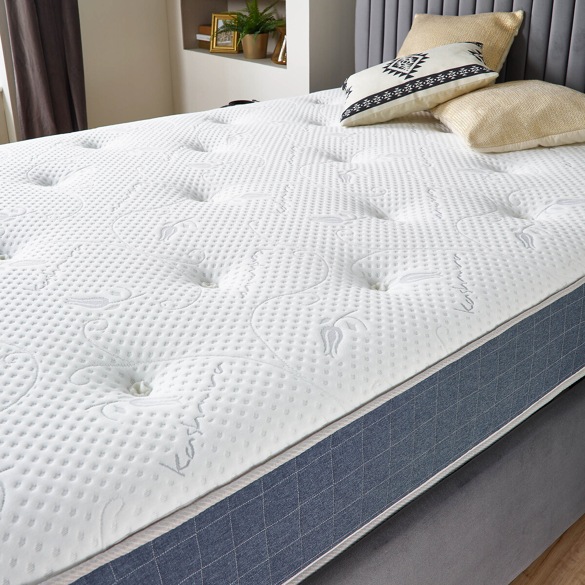 Cashmere Duo Season Pocket+ Mattress white, ASPIRE