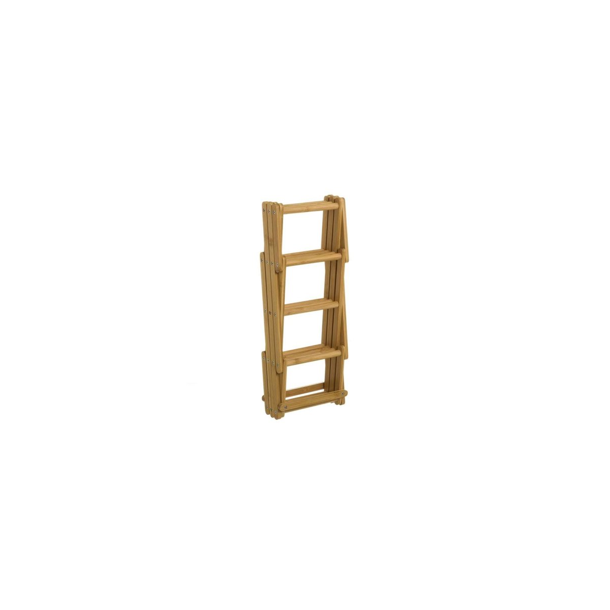 Porte Bouteilles Pliable en Bambou bois, WADIGA