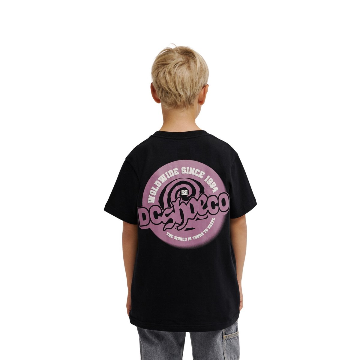 T-Shirt manches courtes EYE OF THE STORM. noir black, DC SHOES