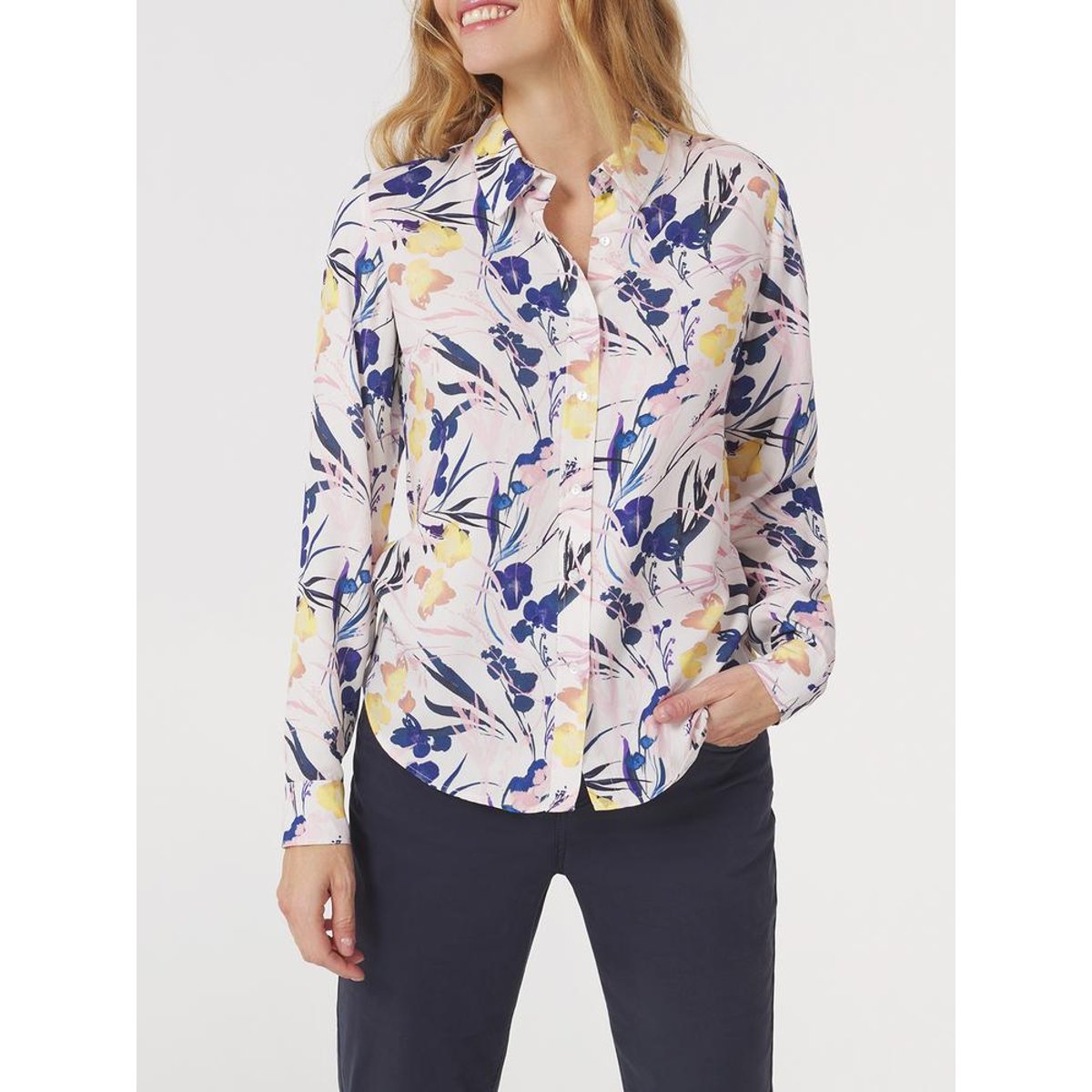 Chemise manches longues BLOMYCHE19017 arctique, TBS