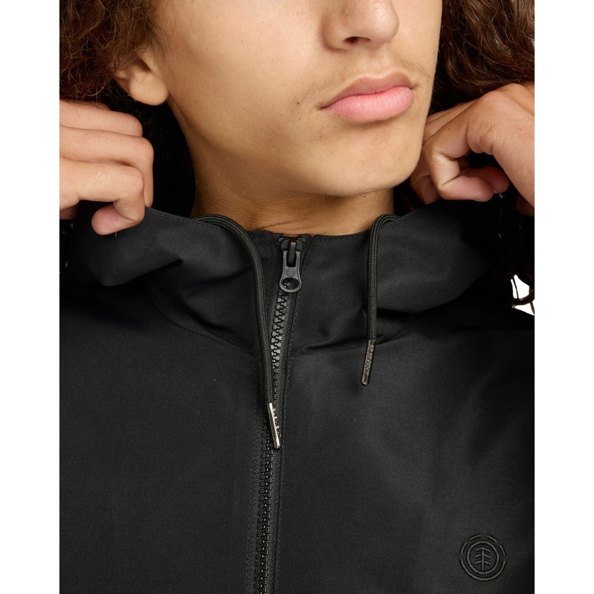 Veste shell ALDER bleu flint black, ELEMENT