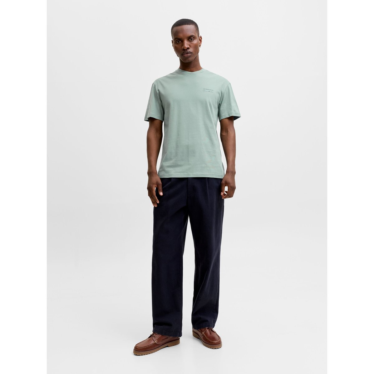 T-Shirt grise - stormy sea 1, JACK & JONES