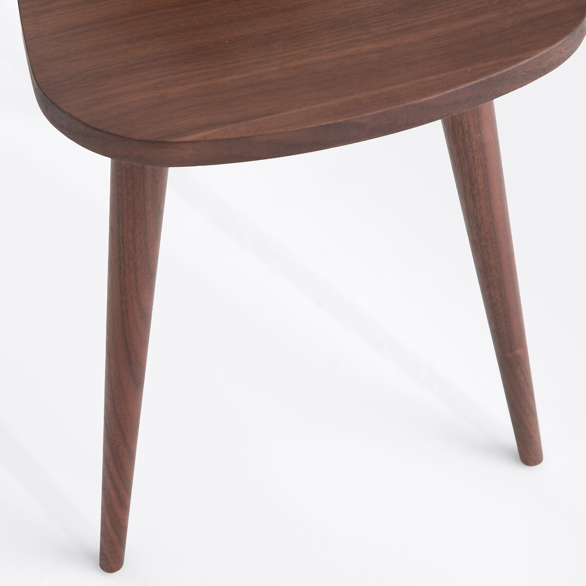 Tavolino vintage con doppio piano impiallacciato in noce, Quilda tinto noce, LA REDOUTE INTERIEURS