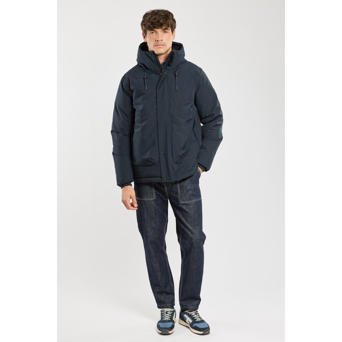 Parka respirante HELMY navy, BERMUDES
