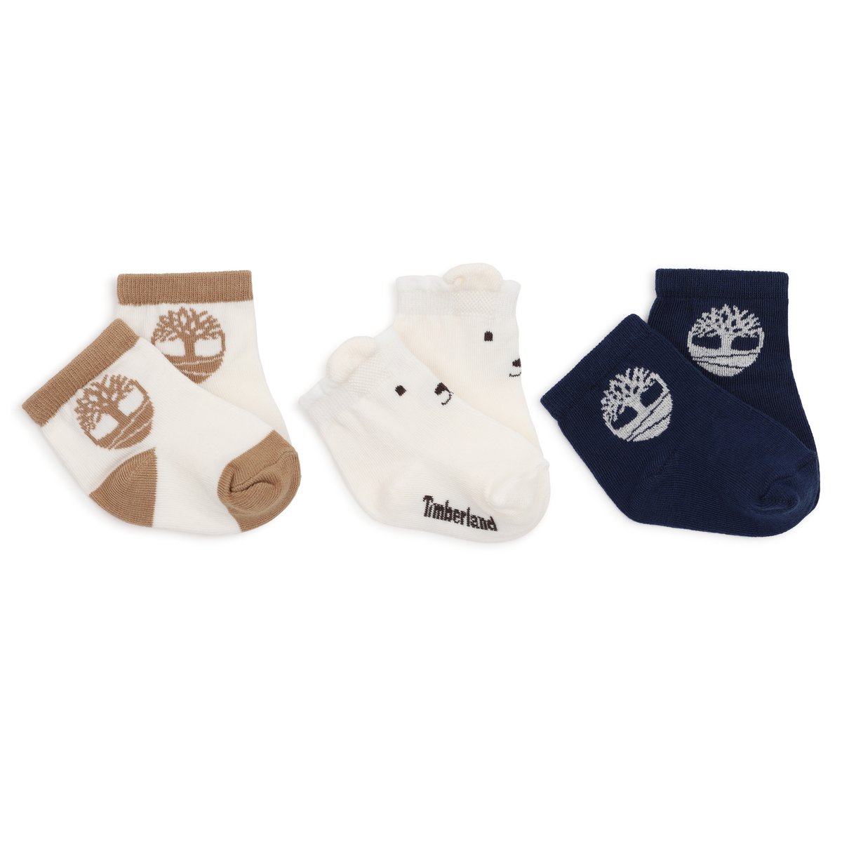 Lot de chaussettes ivoire, TIMBERLAND