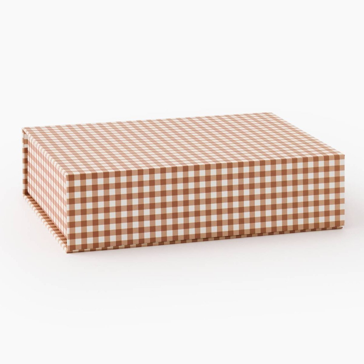 Boite de rangement A6 avec fermeture aimantée copeau, MONOPRIX