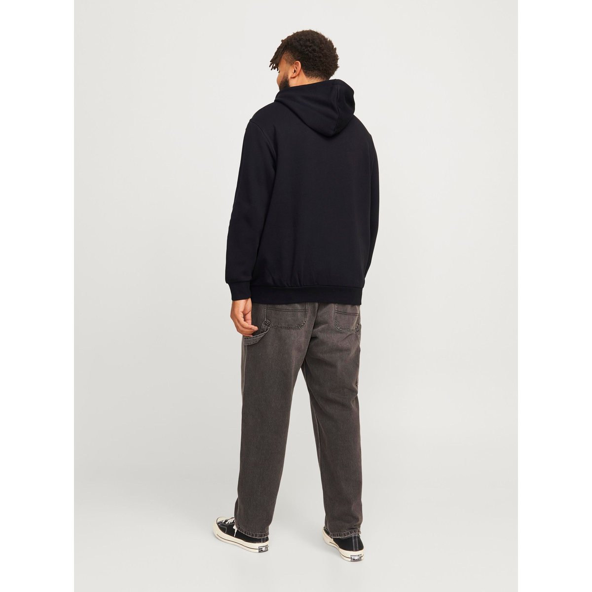 Sweat À Capuche black 1, JACK & JONES