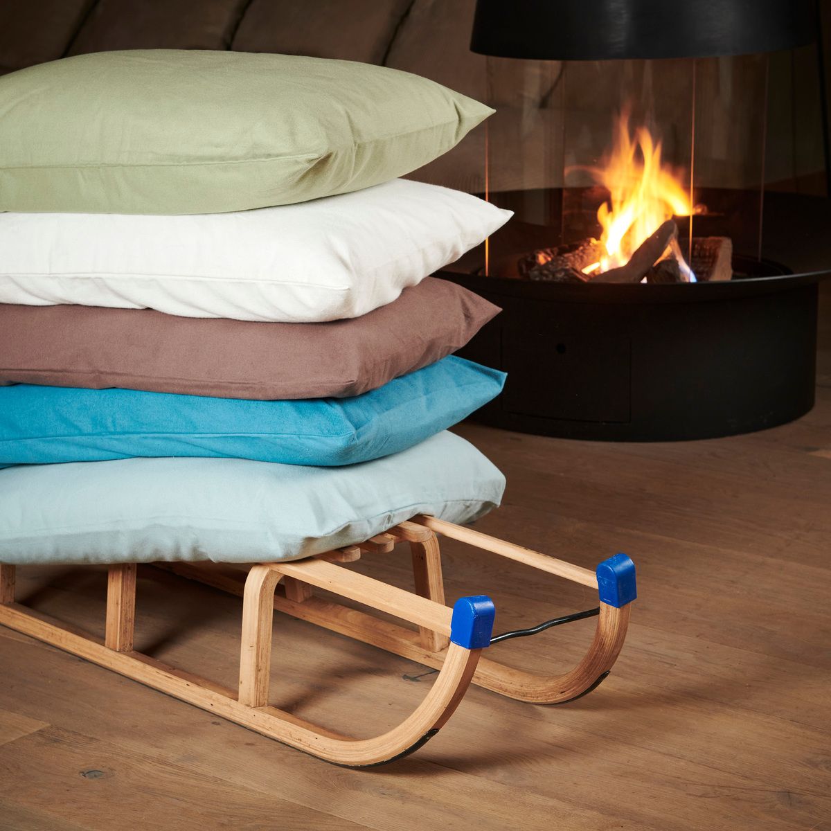 Housse De Couette Uni Flanelle - UNIS FLANELLE brun, TRADITION DES VOSGES
