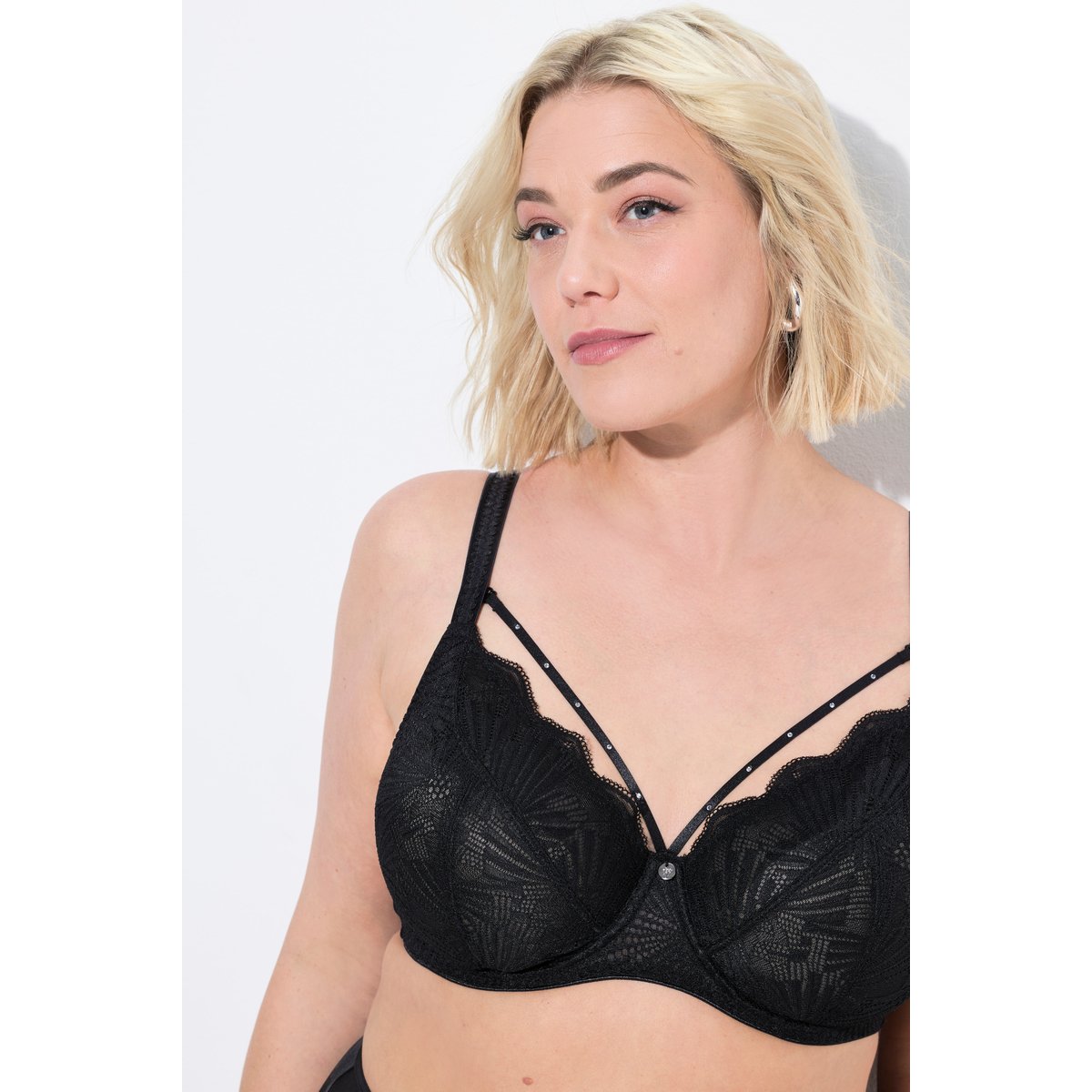 Soutien-gorge à armatures et bonnets noir, ULLA POPKEN
