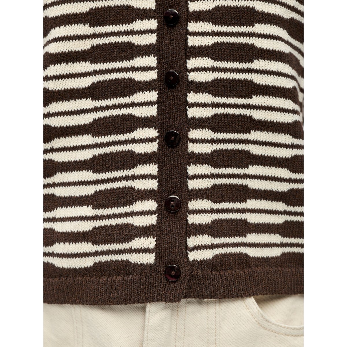 Cardigan marron - seal brown1, OBJECT