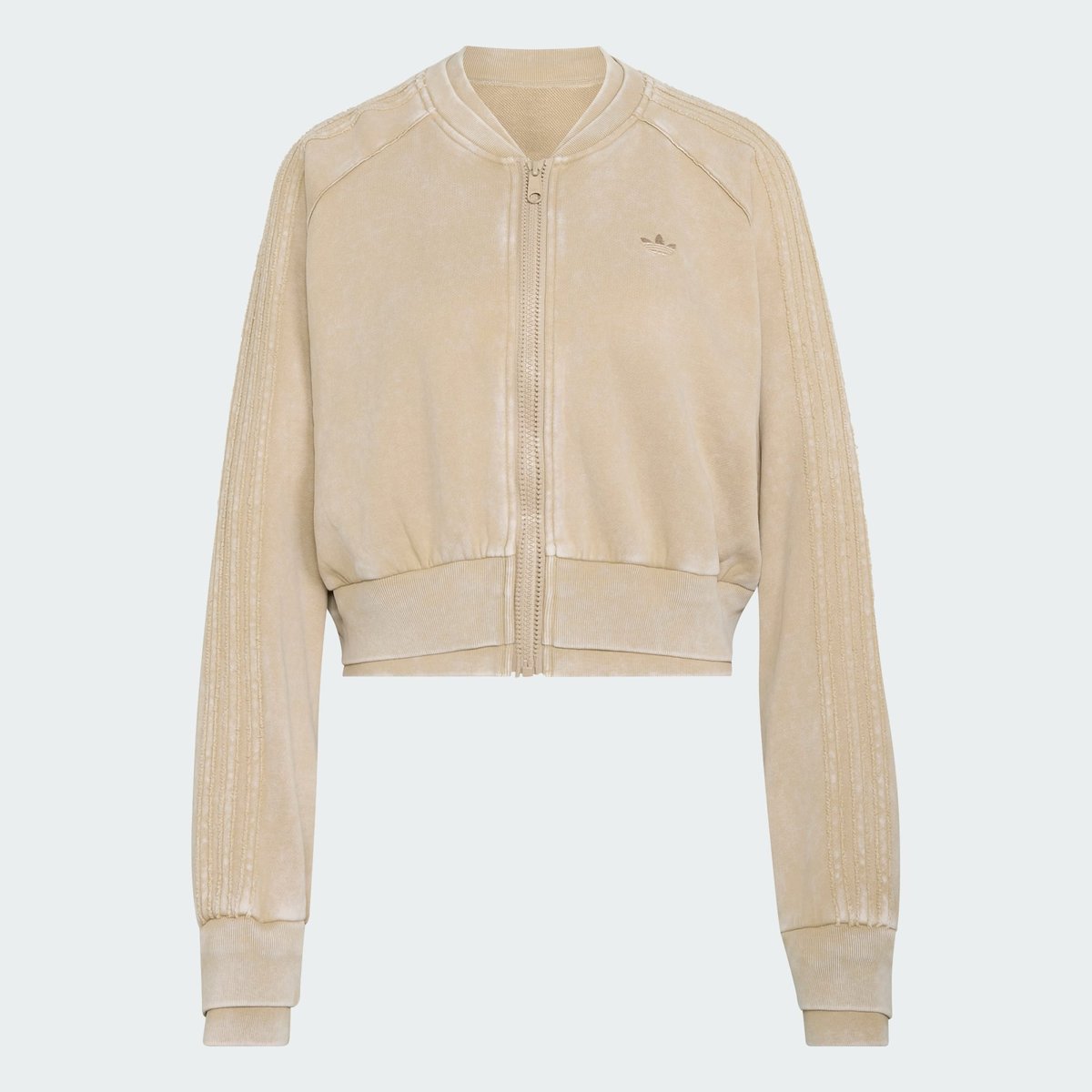 Veste De Survêtement Cropped Double Couche Sst Veste De Survêtement Cropped Double Couche Sst khaki three, adidas Originals