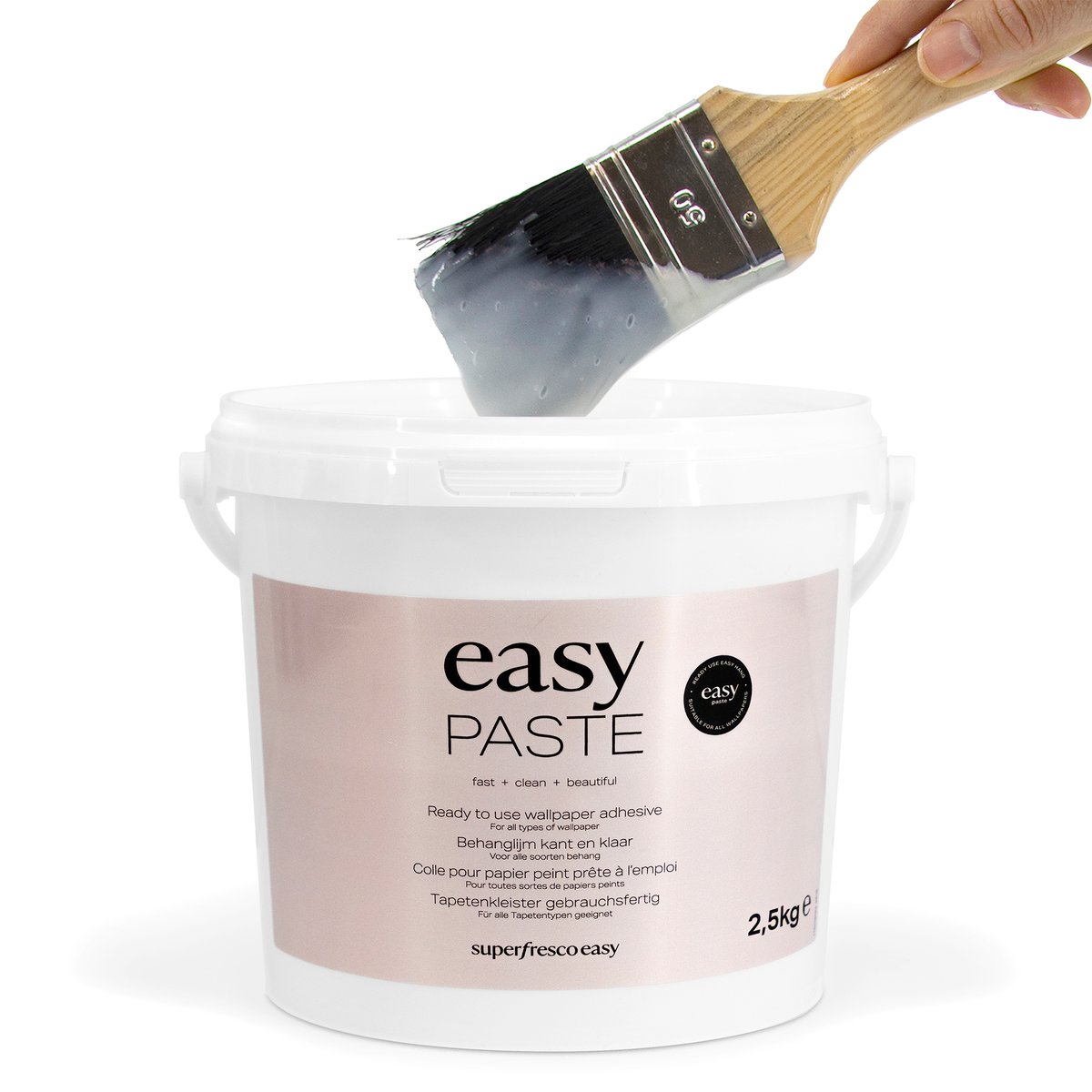Colle à papier peint Prête à l'emploi 2,5L blanc, SUPERFRESCO EASY