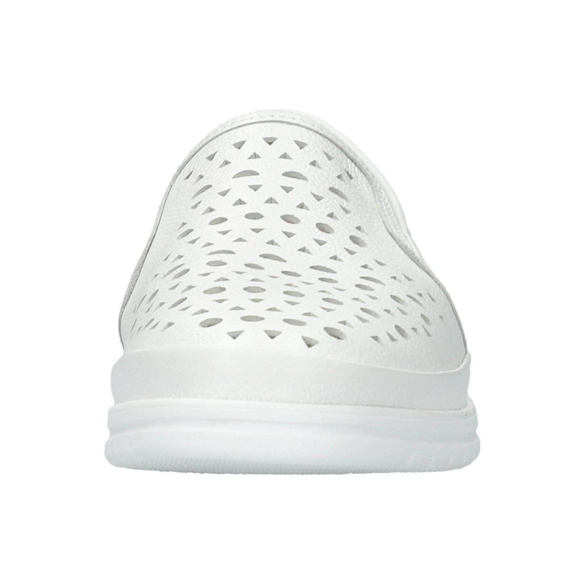 Baskets en cuir JANA PERF blanc p5142, MEPHISTO
