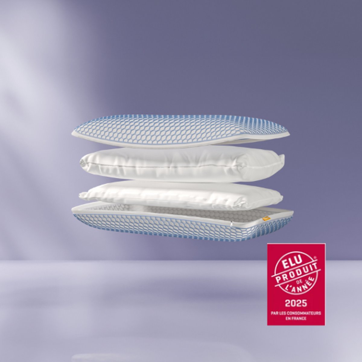 Oreiller Orginal Confort Elite | Microfibre blanc, EMMA