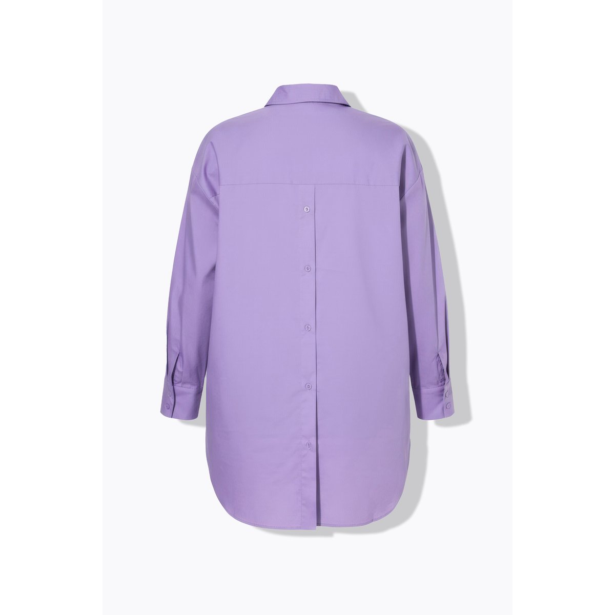 Bouse oversized à manches longues. Patte violet, STUDIO UNTOLD