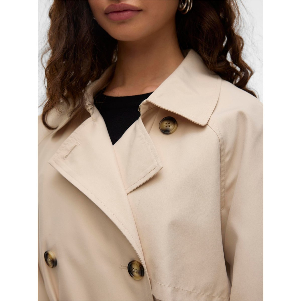 Trench Coat oatmeal, VERO MODA