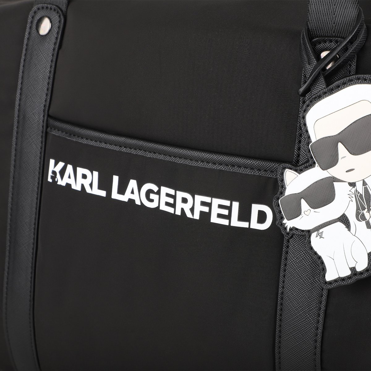 Sac à langer black, KARL LAGERFELD KIDS