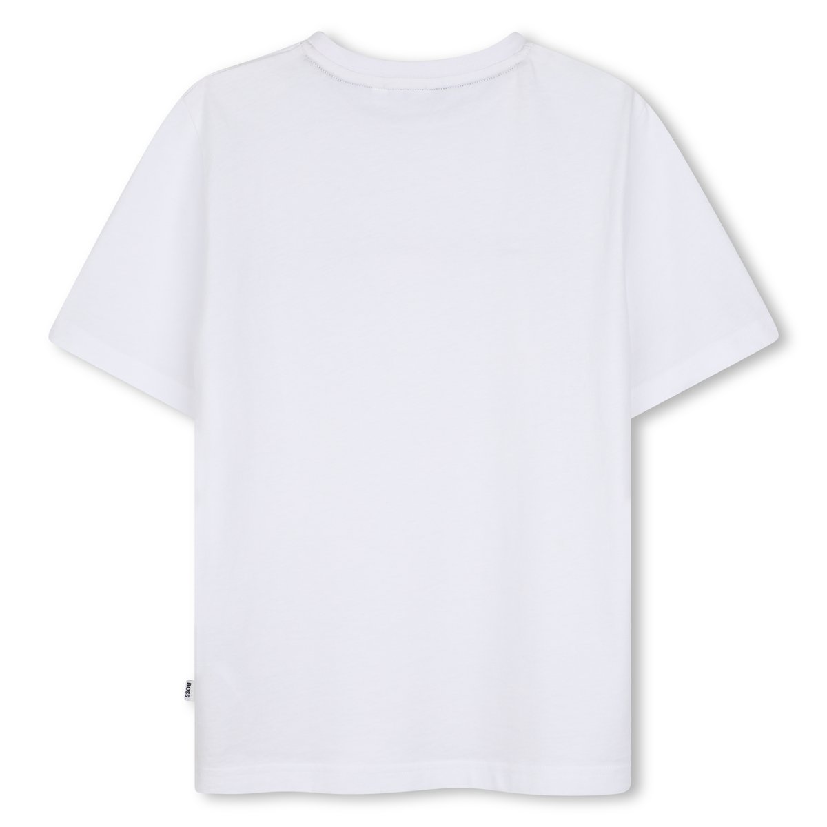 Tee-shirt manches courtes blanc, BOSS KIDSWEAR