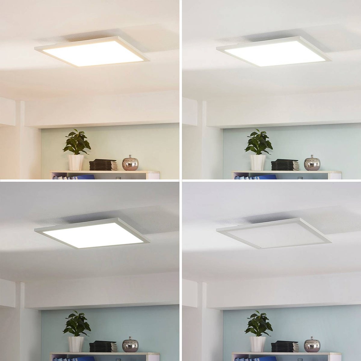 Panneau en aluminium moderneLED, Lysander blanc, (ral 9016), ARCCHIO