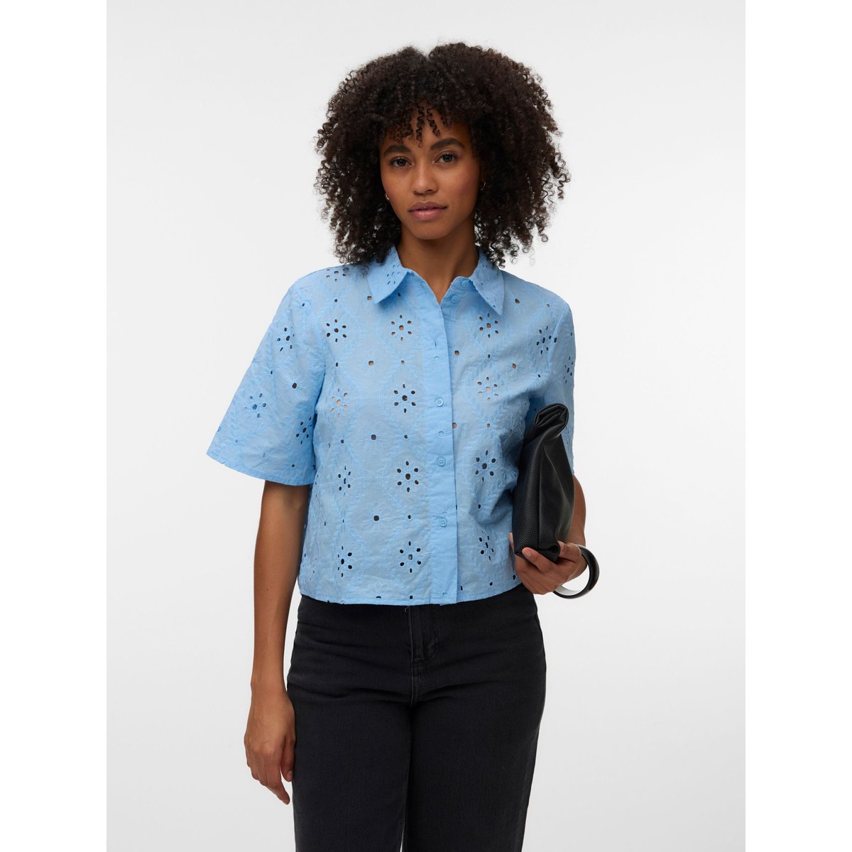 Chemise cashmere blue, VERO MODA