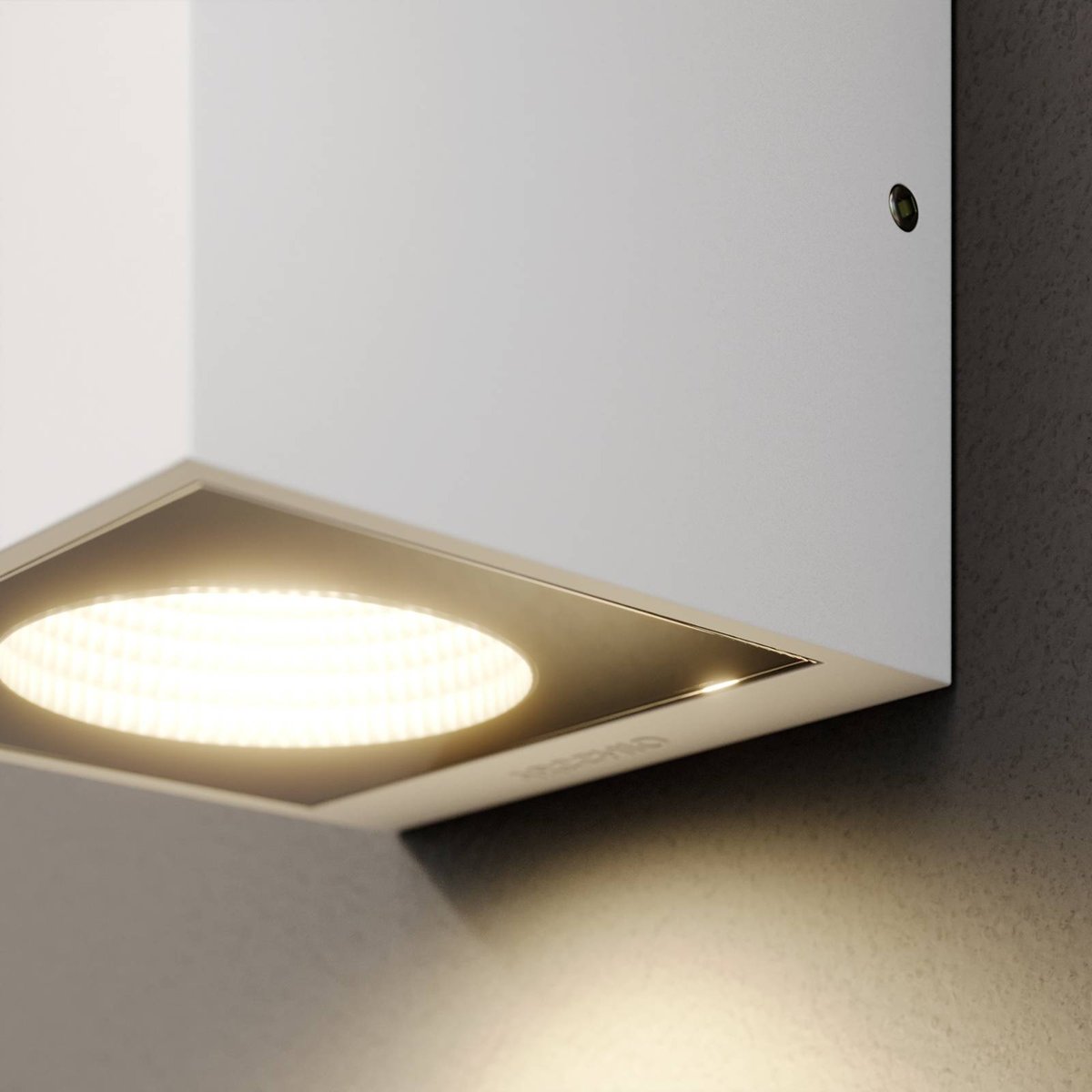 Applique extérieure en aluminium moderneLED blanc, ARCCHIO
