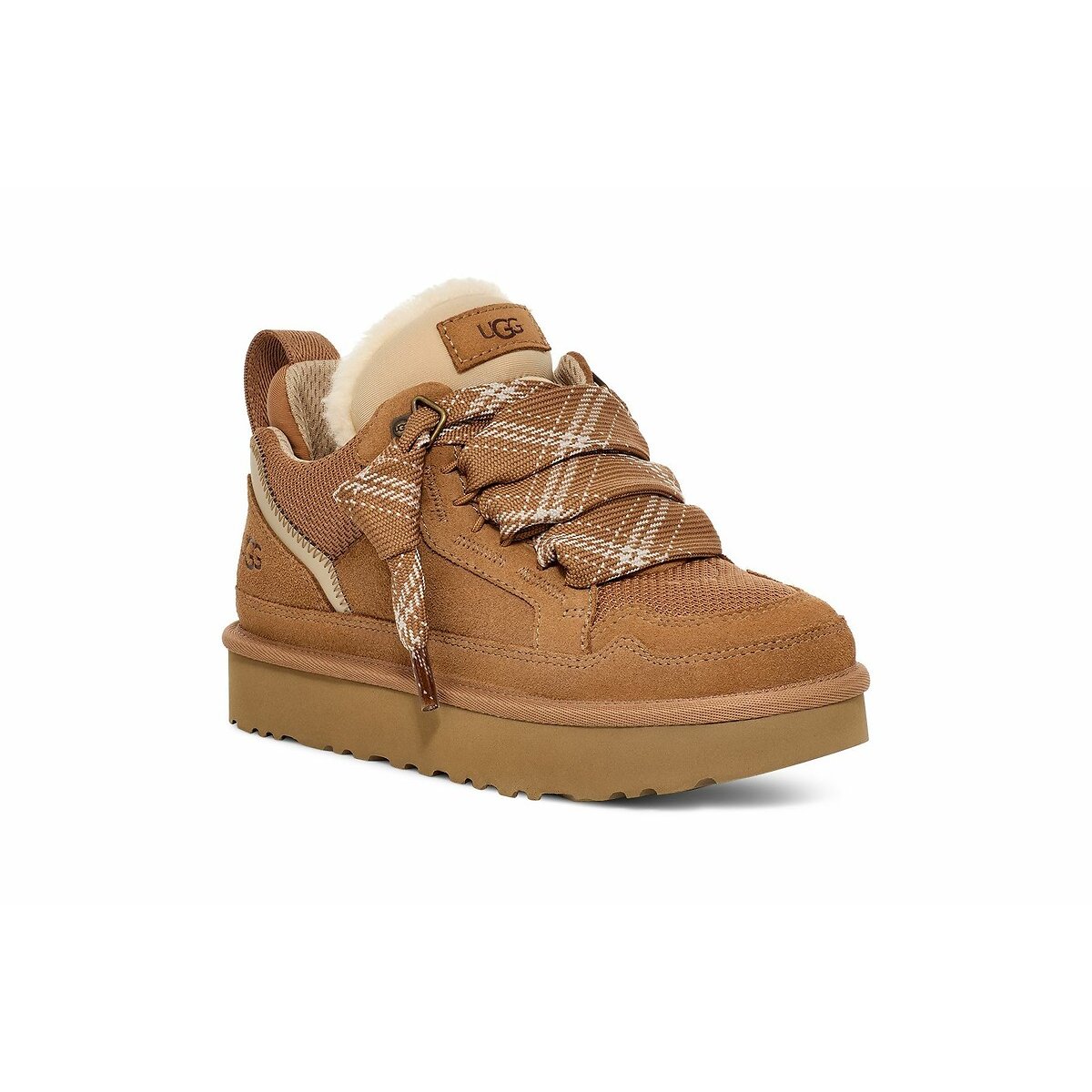 Baskets fourrées Lowmel noisette, UGG