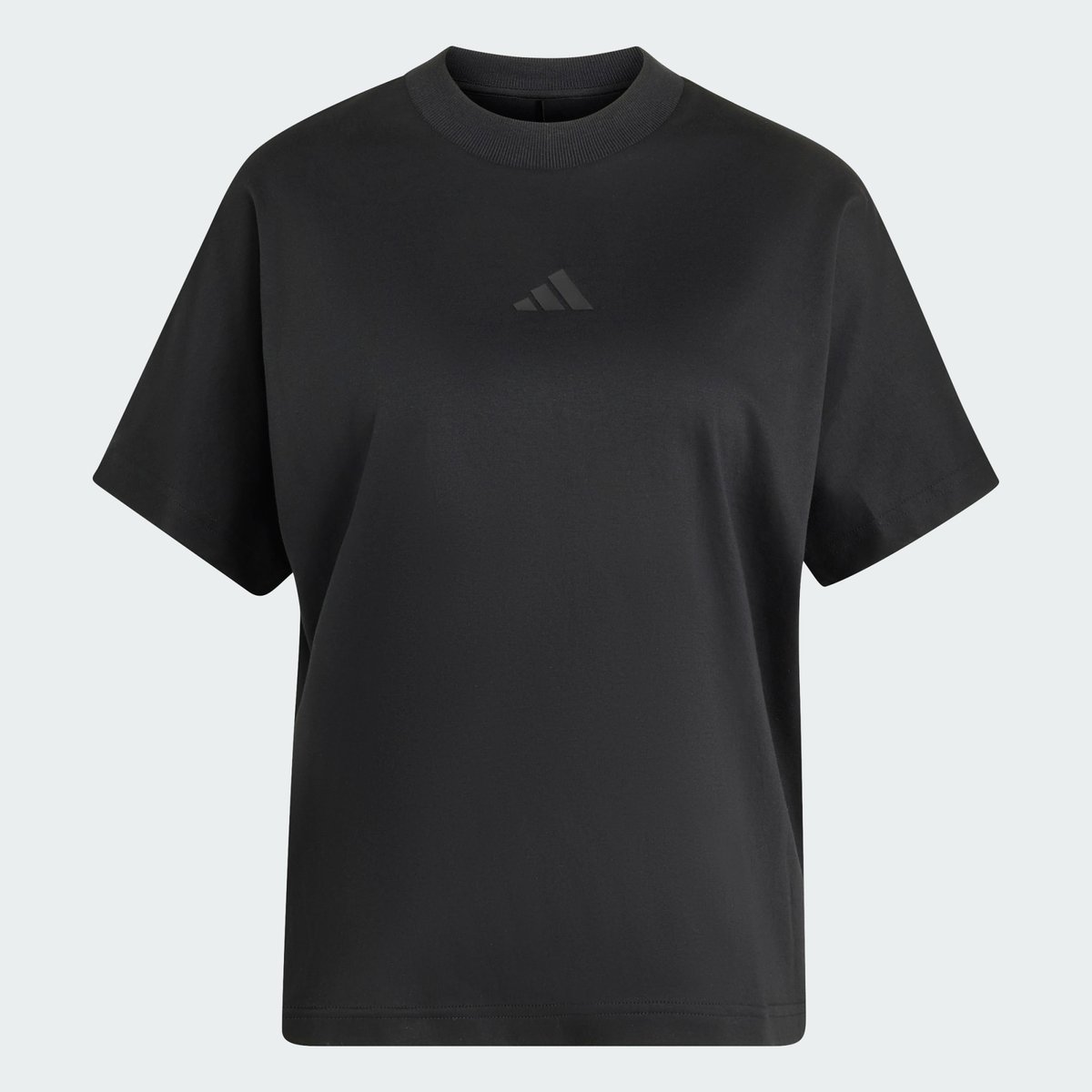 T-Shirt Ample Soft Lux T-Shirt Ample Soft Lux black, ADIDAS SPORTSWEAR
