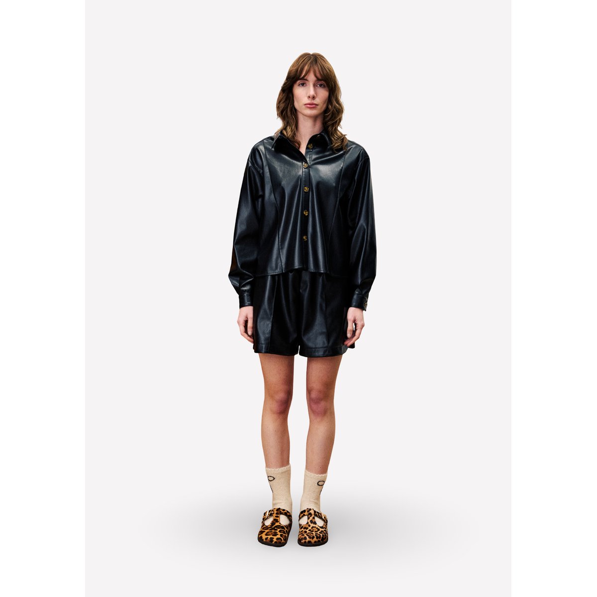 Chemise SIMONE noir, FRNCH