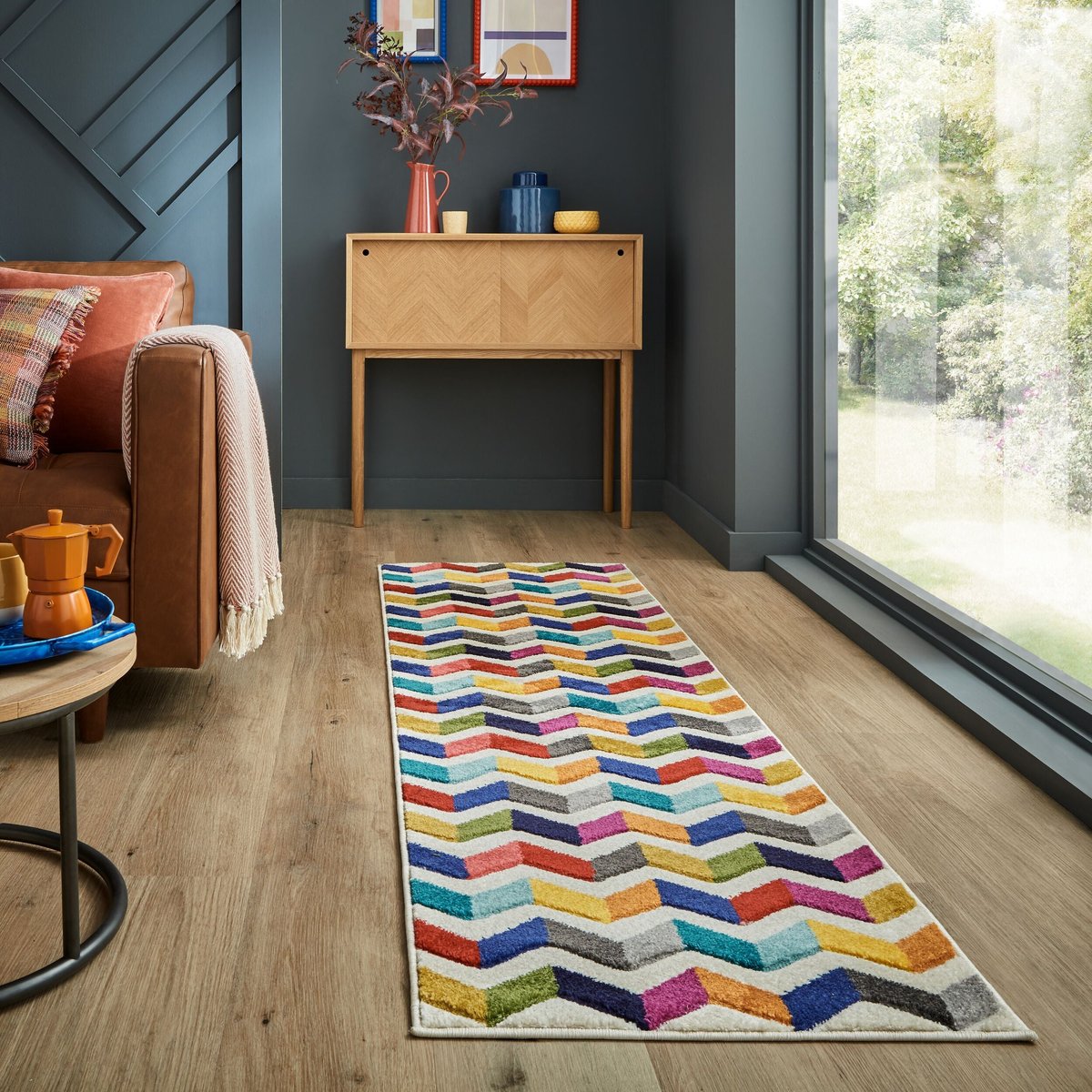 Tapis de couloir BOLERO multicolore, FLAIR RUGS
