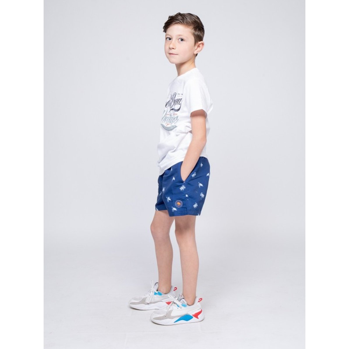 Short De Bain Gorka-j bleu marine, RITCHIE