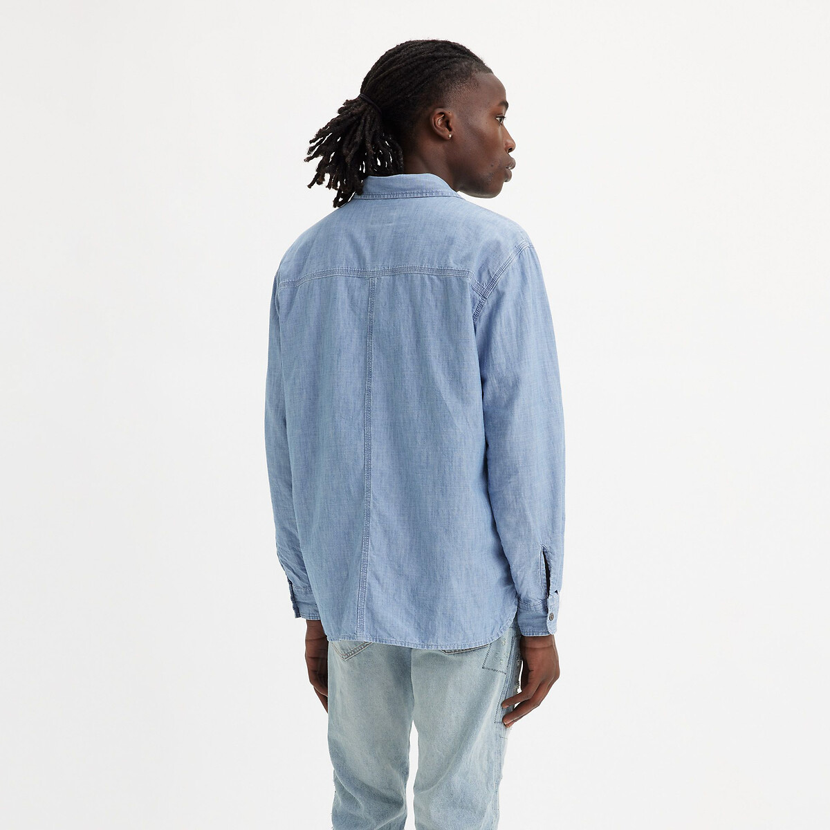 Auburn Worken Shirt sky blue, LEVI'S