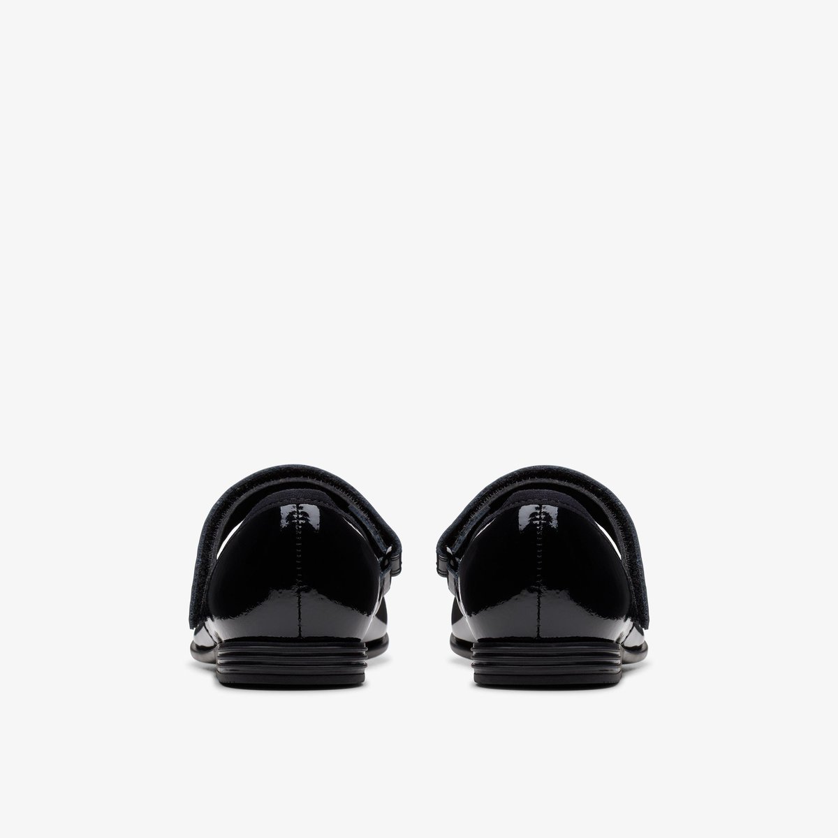 Ballerines Brevet Coupe Large FINJA TAP K noir, CLARKS