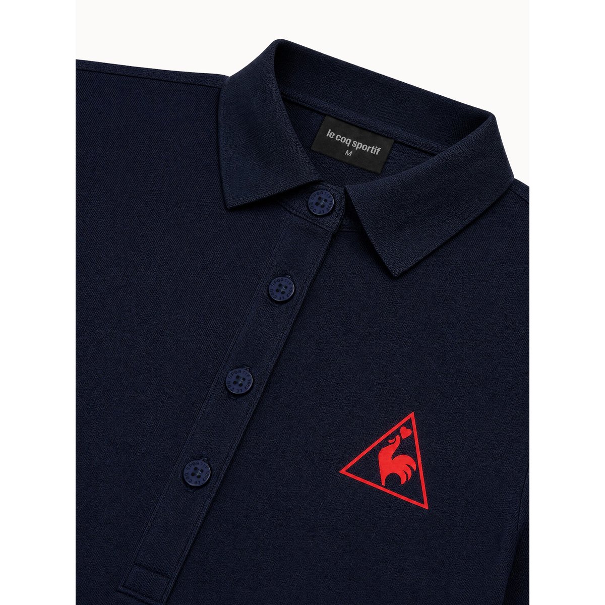 Polo L'Amour du Sport en jersey de coton L'AMOUR DU SPORT sky captain, LE COQ SPORTIF