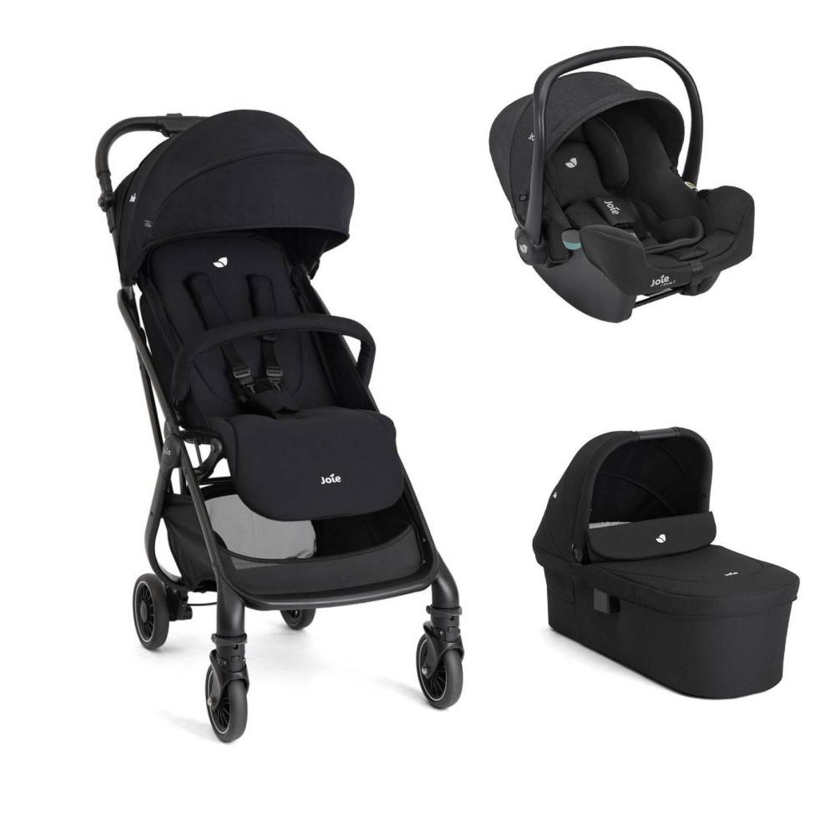 Pack poussette trio Tourist + i-Snug 2 noir, JOIE