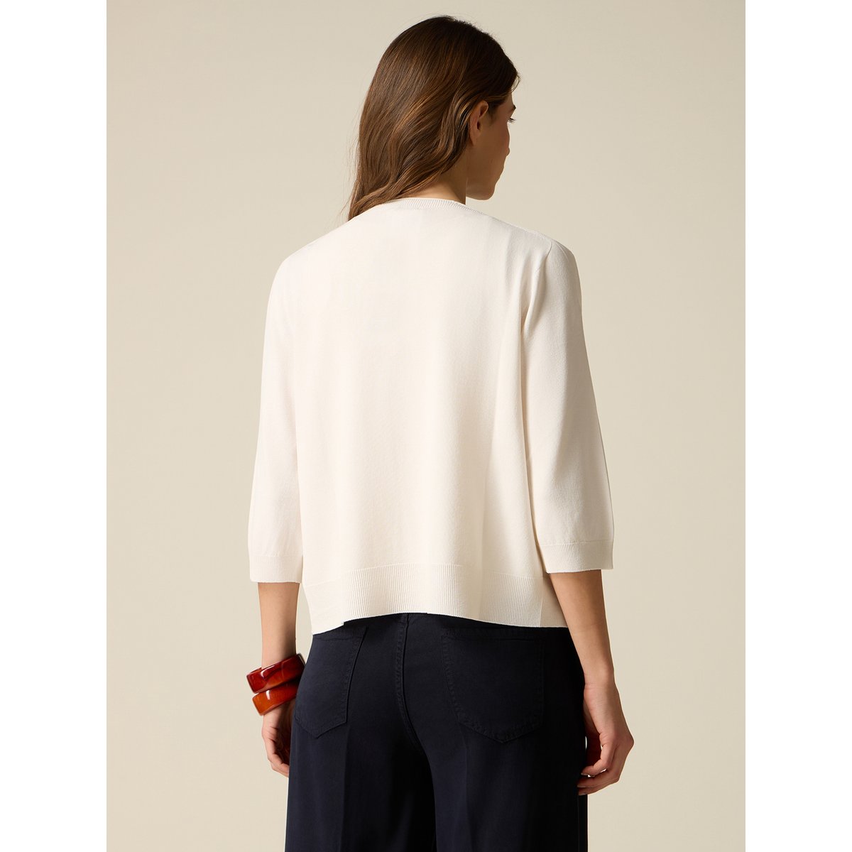 Cardigan blanc, OLTRE