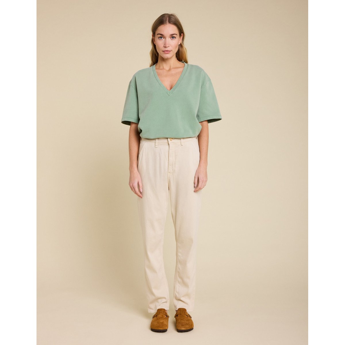 Pantalon Chino Coco ANTIK beige, PULLIN