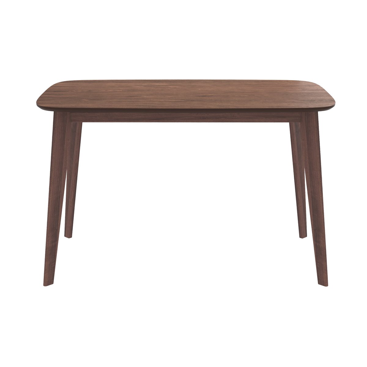 Table rectangulaire 4 personnes en bois 120 cm - OMAN bois foncé, MAISON PAVANE