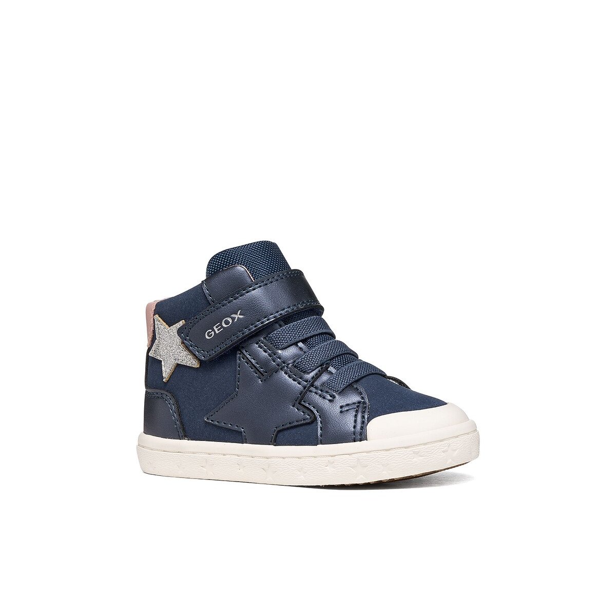 Baskets montantes respirantes, GISLI bleu marine, GEOX