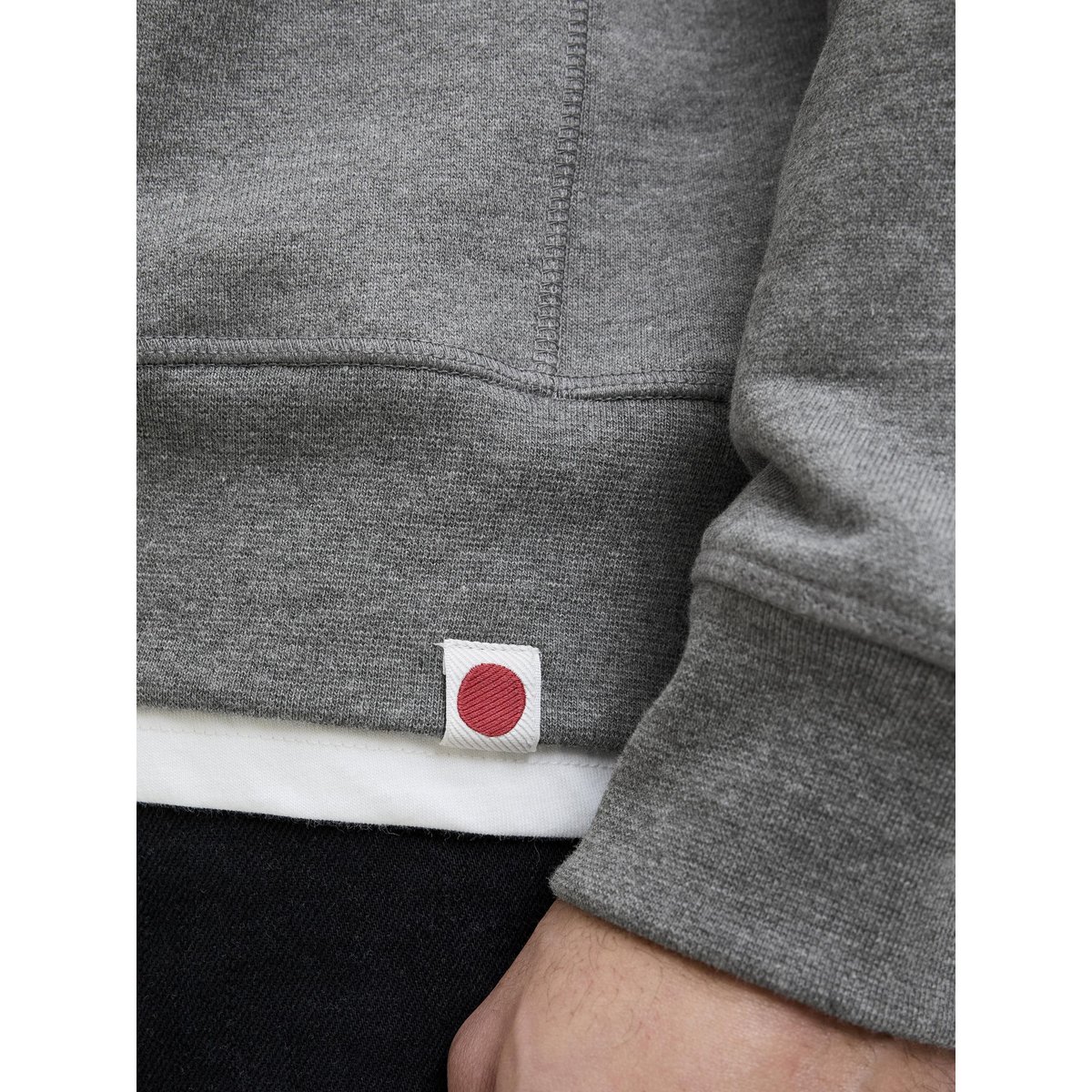 Sweat-Shirt grey melange, JACK & JONES
