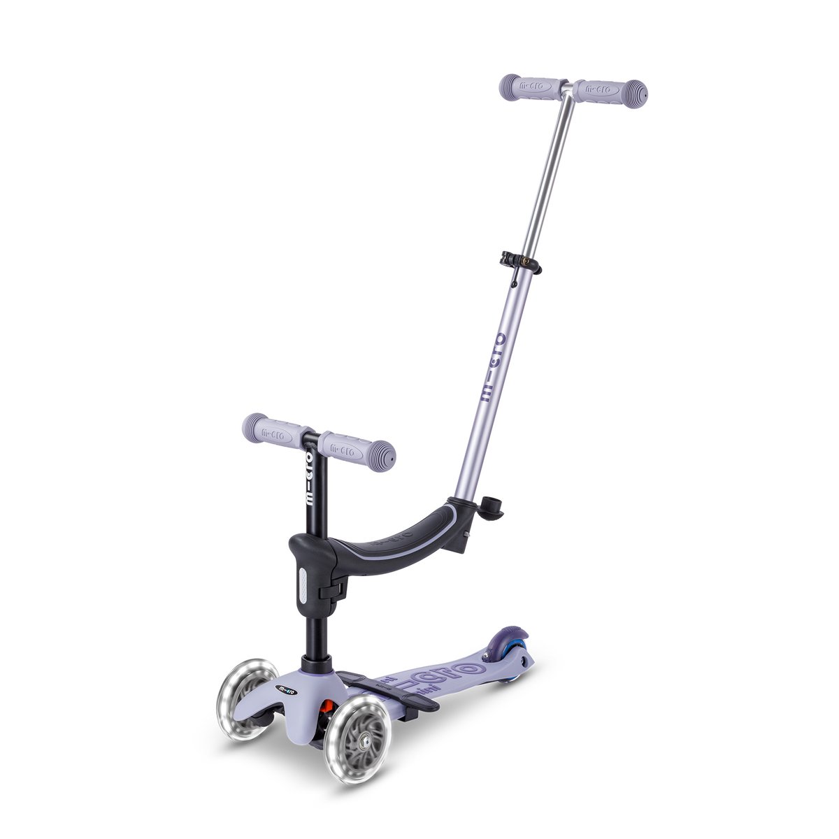Micro Mini2Grow 2.0 LED - Lavande violet, MICRO MOBILITY