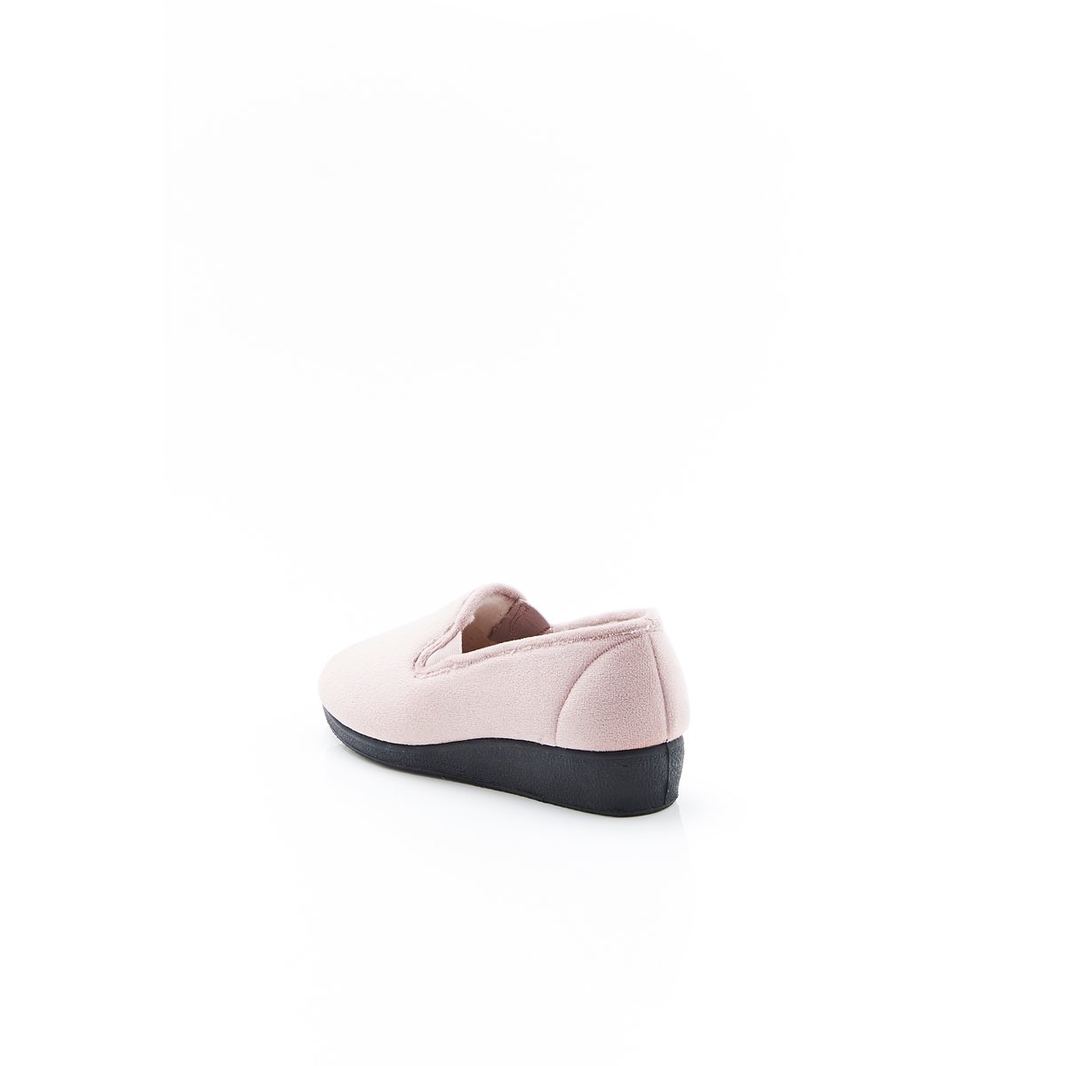 Chaussons Thermolactyl en velours marron taupe, DAMART