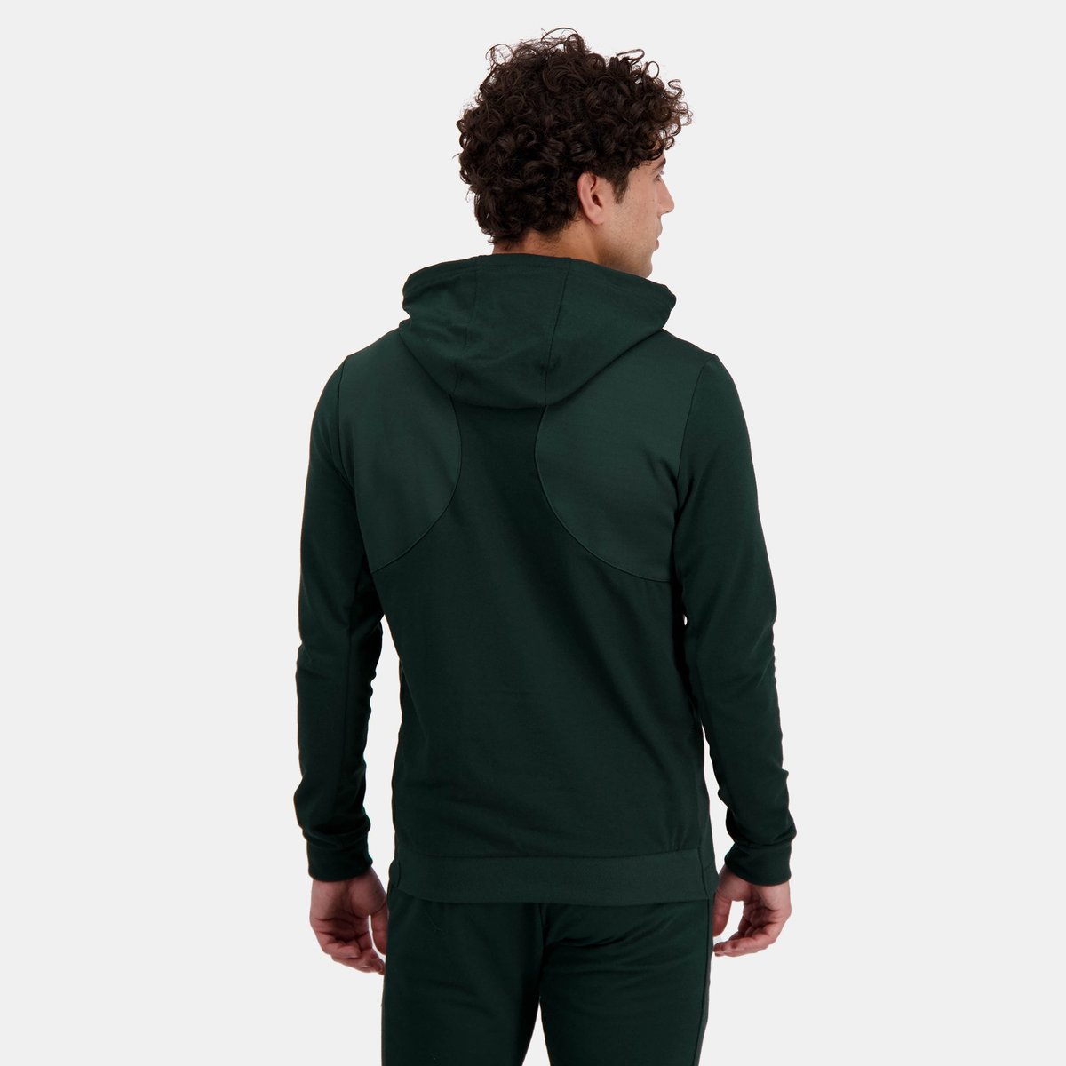 Sweat à capuche Training Performance vert, LE COQ SPORTIF